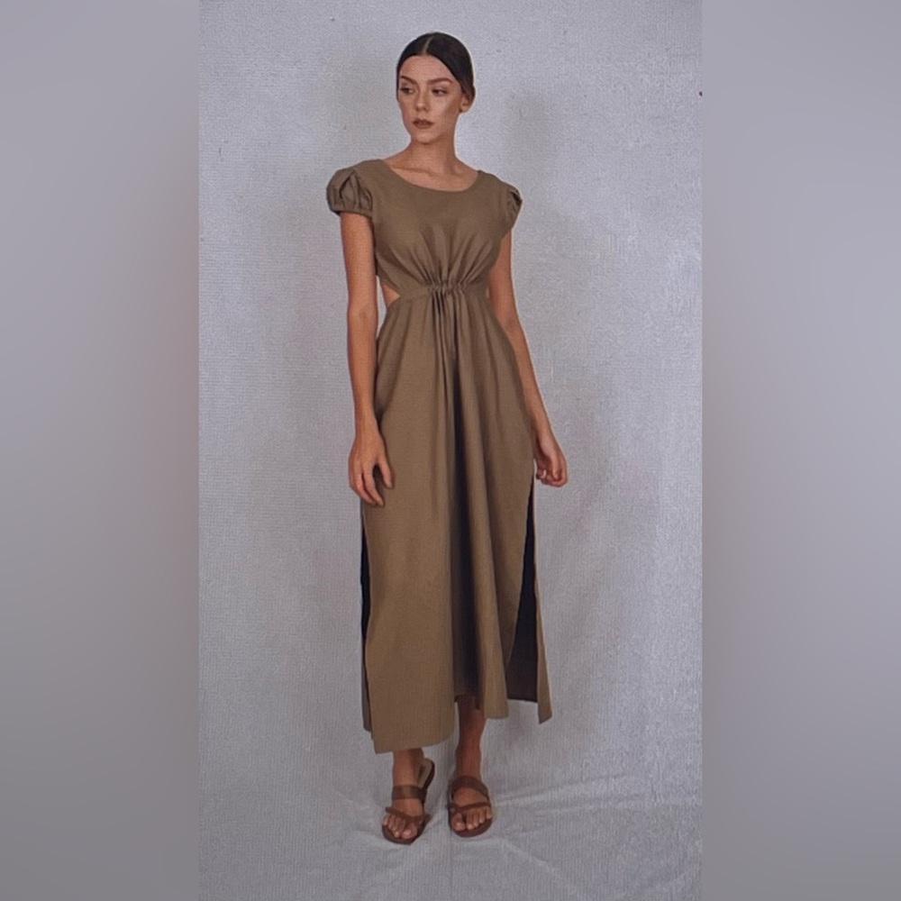 Wild Melon, The Flora Dress, Cacao color, Size S, Brand new with tags.